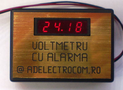 Voltmetru Digital cu Alarma (dvm dpm) Voltmetru Digital cu Alarma (dvm dpm)