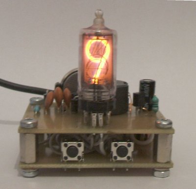Ceas 1 tub Nixie Model 103 Ceas 1 tub Nixie Model 103